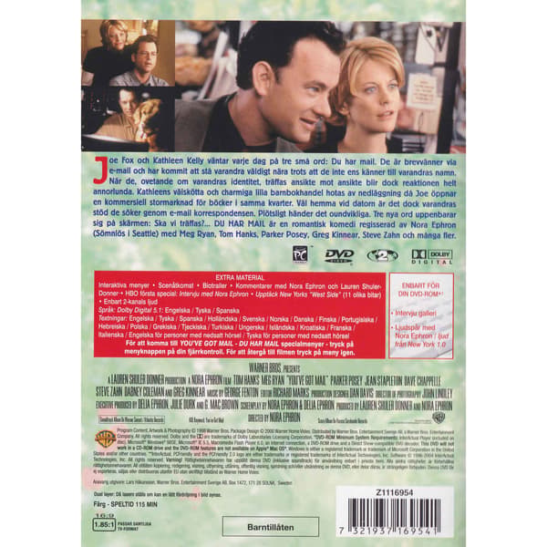Youve got Mail DVD (Begagnad)
