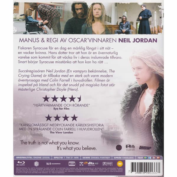 Ondine Blu-Ray (Begagnad)