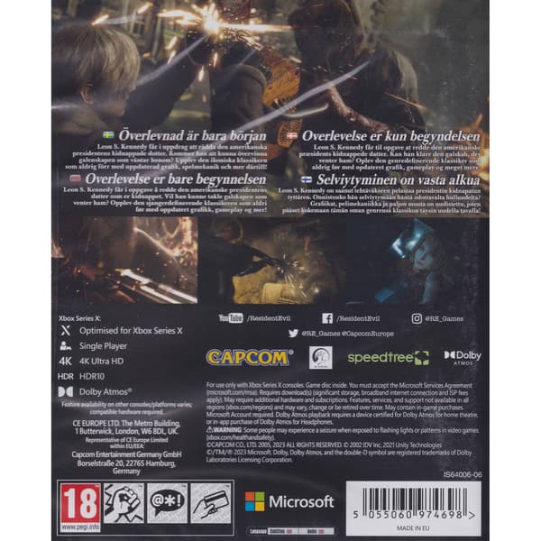 Resident Evil 4 Xbox Series X