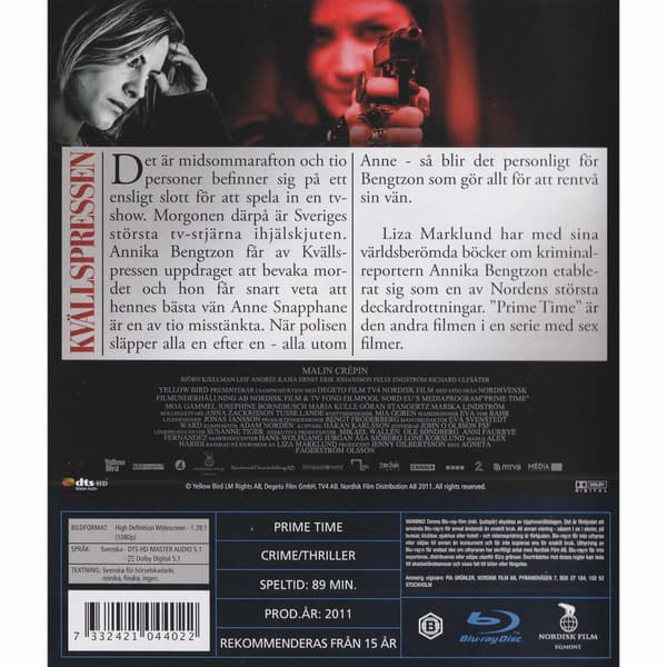 Prime Time Blu-Ray (Brugt)