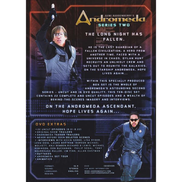 Andromeda The Complete Series Two DVD (Begagnad)