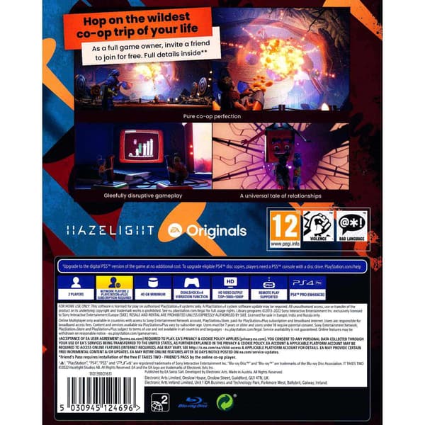 It Takes Two Playstation 4 PS4 (Käytetty)