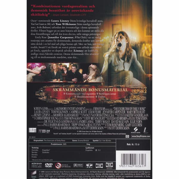 Besatt DVD (Käytetty)
