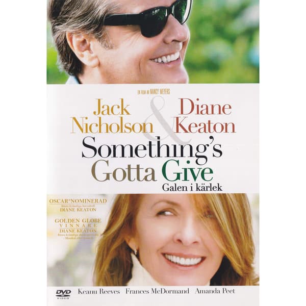 Somethings Gotta Give DVD (Brukt)