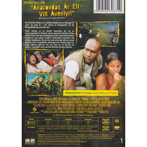 Anacondas DVD (Begagnad)