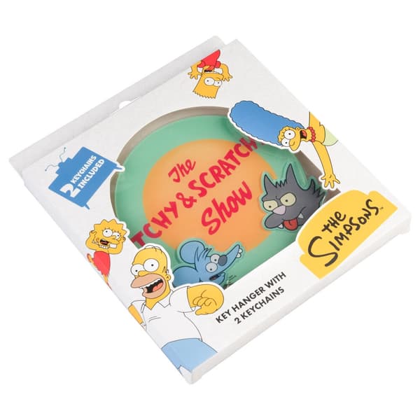 The Simpsons key hanger with keyring