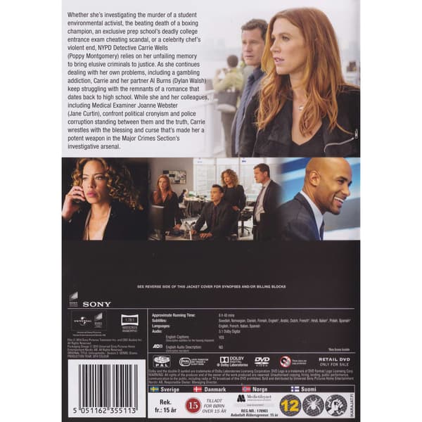 Unforgettable The Complete Third Season DVD (Begagnad)