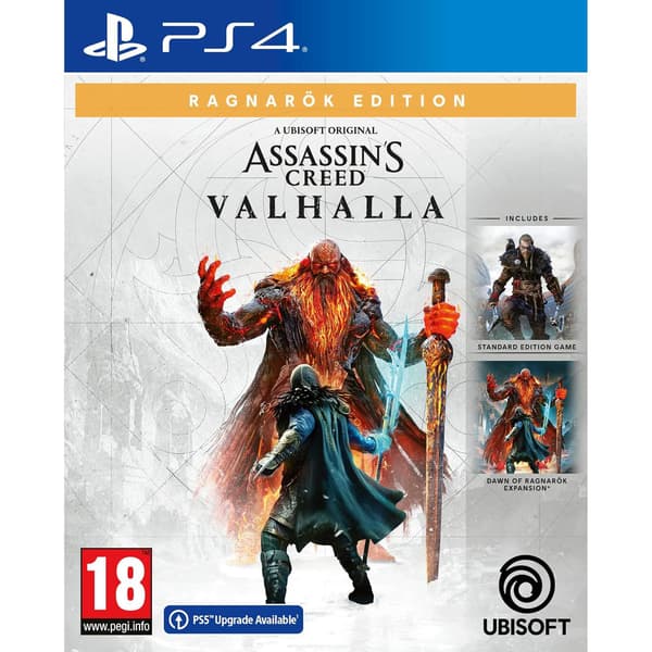 Assassins Creed Valhalla Ragnarök Double Pack Playstation 4 PS4