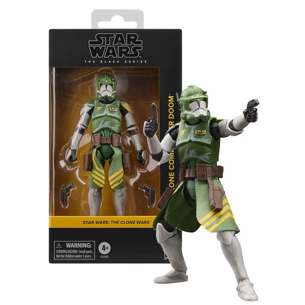 Star Wars The Clone Wars Clone Commander Doom figure 15cm