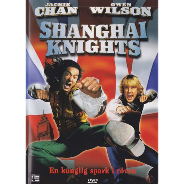 Shanghai Knights DVD (Brukt)