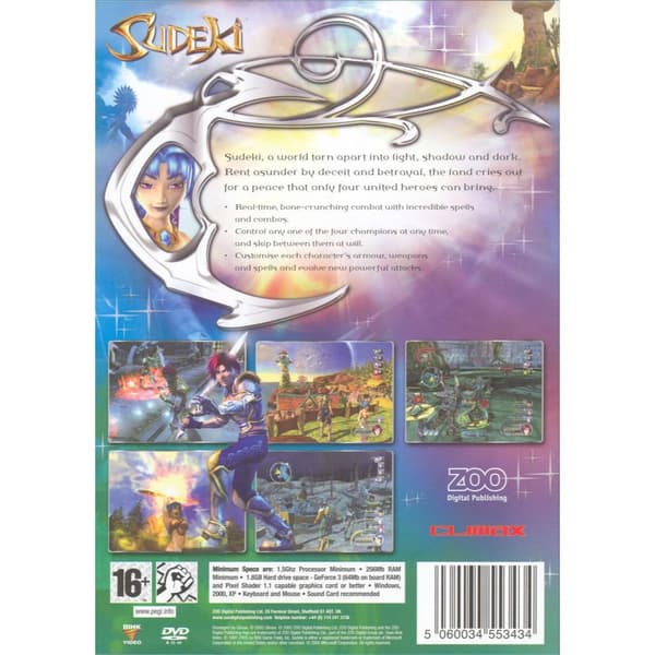 Sudeki PC DVD (Brukt)