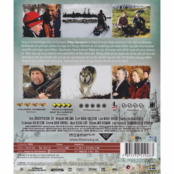 Varg Blu-Ray (Brukt)