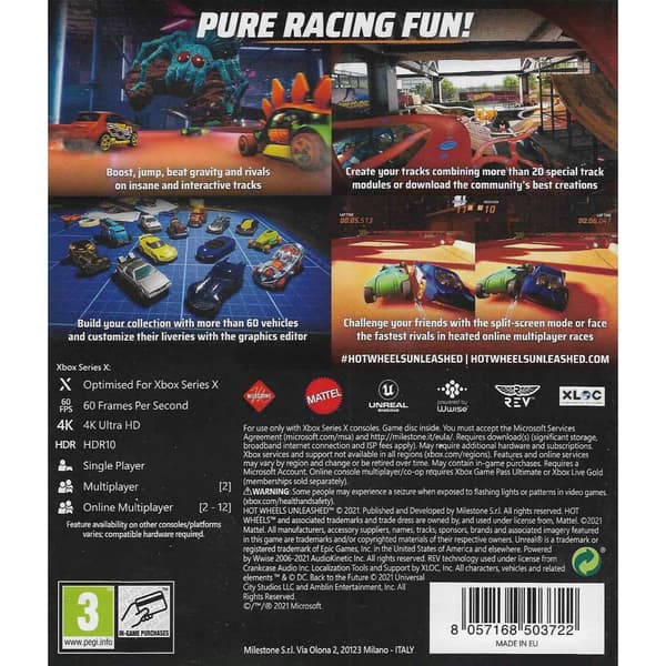 Hot Wheels Unleashed Day One Edition Xbox Series X