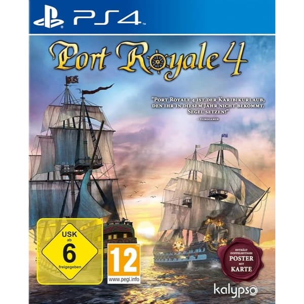 Port Royale 4 Playstation 4 PS4 DE Multi-Language in Game