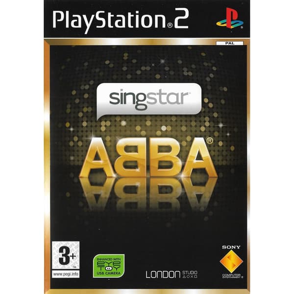 Singstar ABBA Playstation 2 PS2 (Brugt)