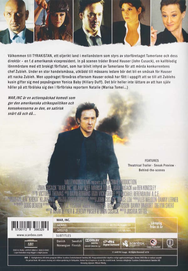 War Inc DVD (Käytetty)