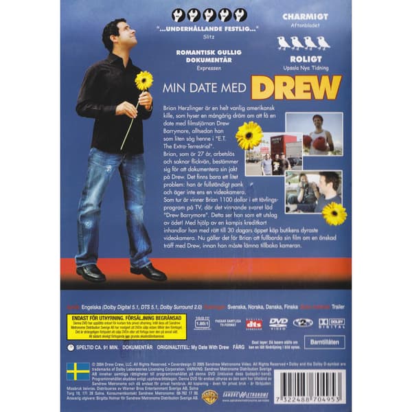 Min date med Drew DVD Rental Copy (Brugt)
