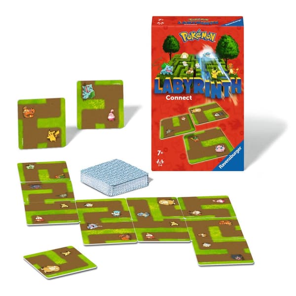 Pokemon Labyrinth Connect board game