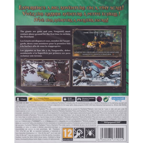 Smalland Survive the Wilds Playstation 5 PS5