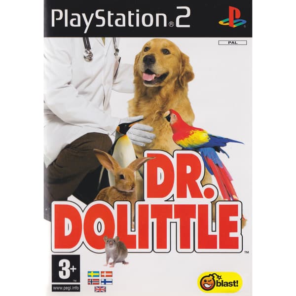 Dr Dolittle Playstation 2 PS2 Nordic (Begagnad)
