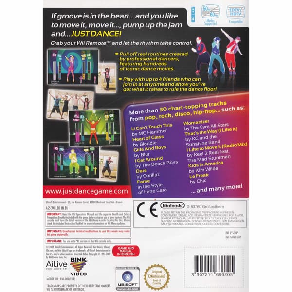 Just Dance Nintendo Wii (Begagnad)