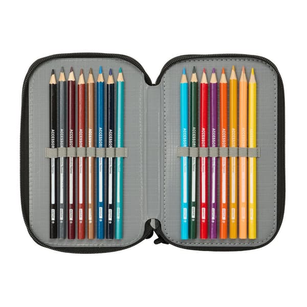 Minecraft Screen triple pencil case 37pcs