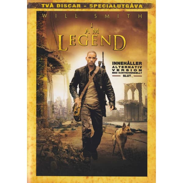 I am Legend DVD (Brukt)