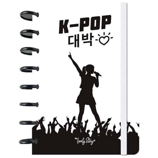 K-Pop Ice A5 notebook