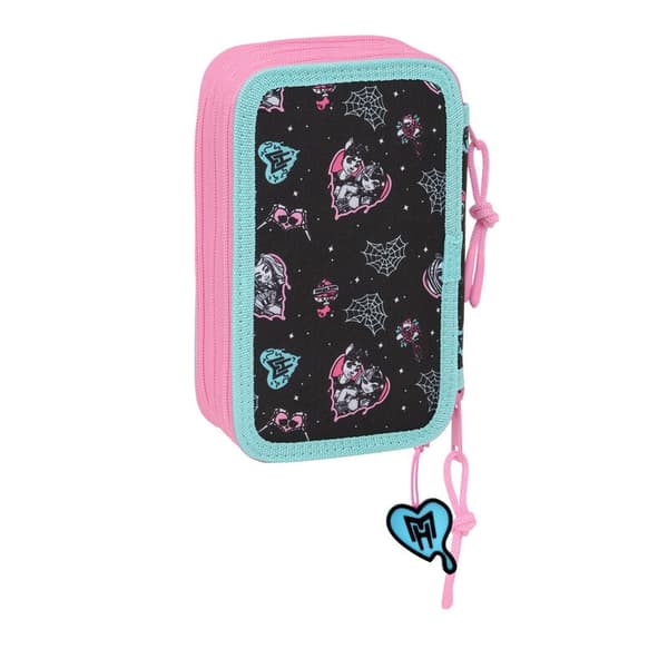 Monster High triple pencil case 37pcs