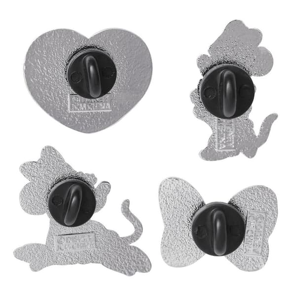 Disney Minnie 4 pin badge set