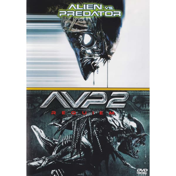 Alien vs Predator & AVP2 Requiem DVD (Käytetty)
