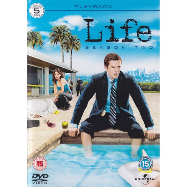 Life Season Two DVD (Brukt)