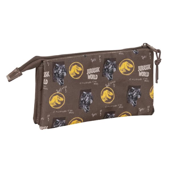 Jurassic World triple pencil case