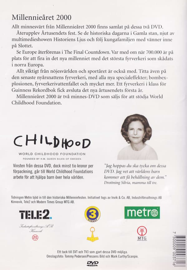 Millenieåret DVD (Begagnad)