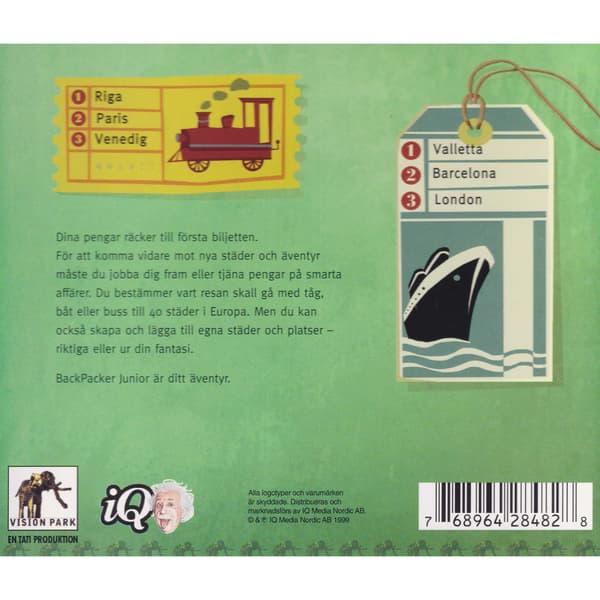 Backpacker Junior PC CD Swedish (Begagnad)