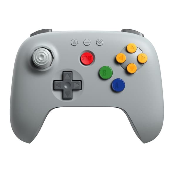 8BitDo 64 Bluetooth-controller Grå