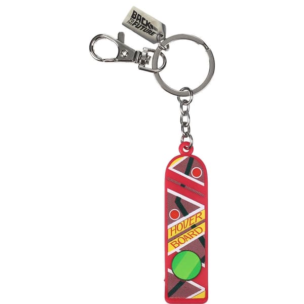Back to the Future Marty Hoverboard keychain