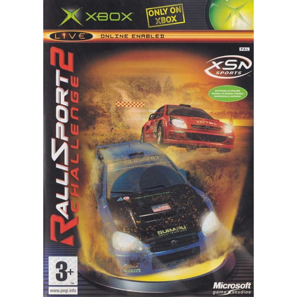 Rallisport Challenge 2 Xbox Nordic (Brukt)