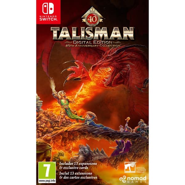 Talisman 40th Anniversary Edition Collection Nintendo Switch