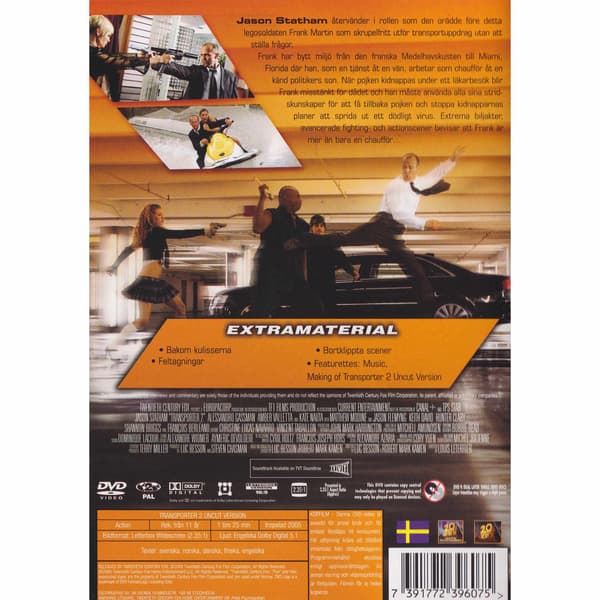 Transporter 2 DVD (Käytetty)
