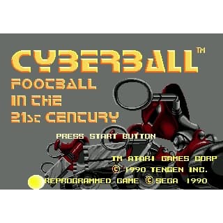 Cyberball Sega Mega Drive (Brugt)