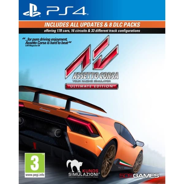 Assetto Corsa Ultimate Edition Playstation 4 PS4