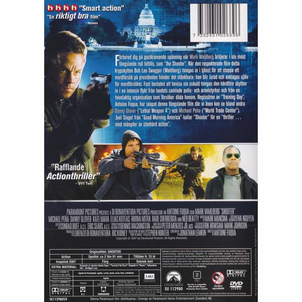 Shooter DVD (Brugt)