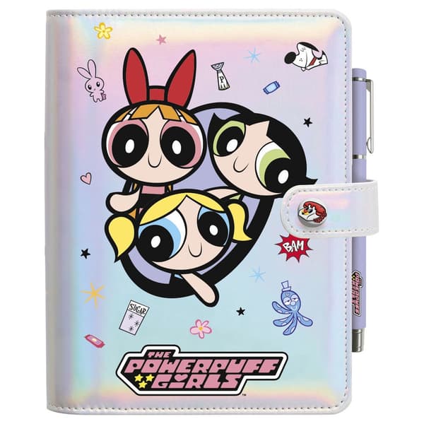 The Powerpuff Girls premium A5 notebook + pen