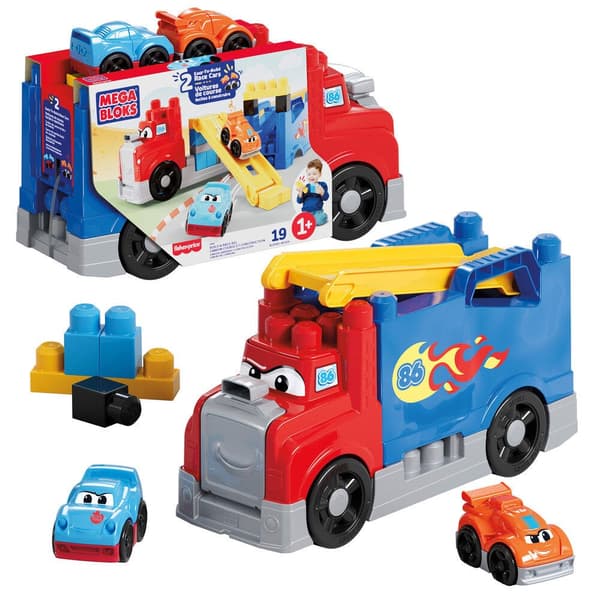 MEGA Bloks Build & Race Rig 19pcs