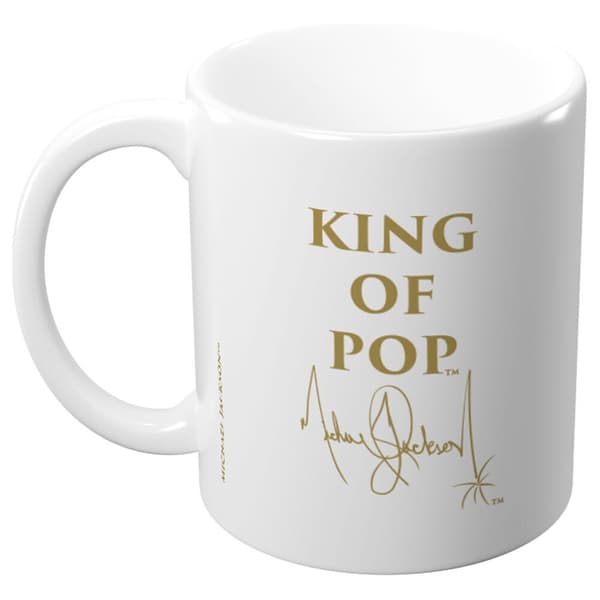 Michael Jackson King of Pop mug
