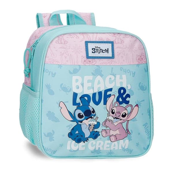 Disney Stitch Beach & Love adaptable backpack 25cm