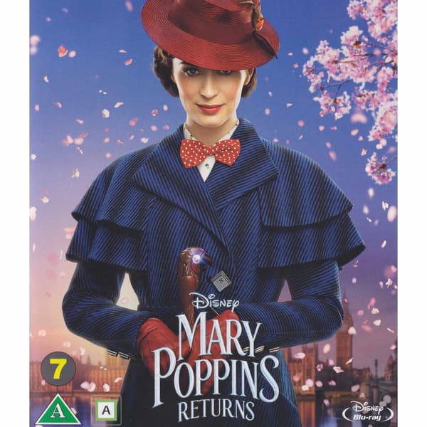 Mary Poppins Returns Blu-Ray (Brugt)