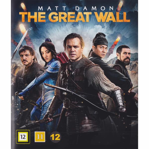 The Great Wall Blu-Ray (Brukt)