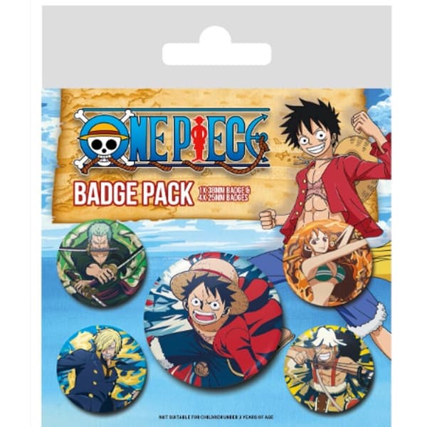 One Piece set 5 pins
